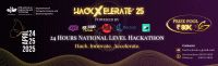 HackXelerate'25 Hackathon Poster